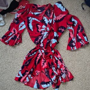 NWT Express Floral Romper